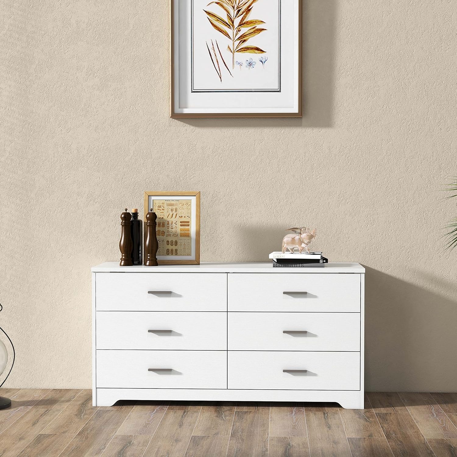 Wooden Chest of Drawers, 5/6 Drawer Dresser