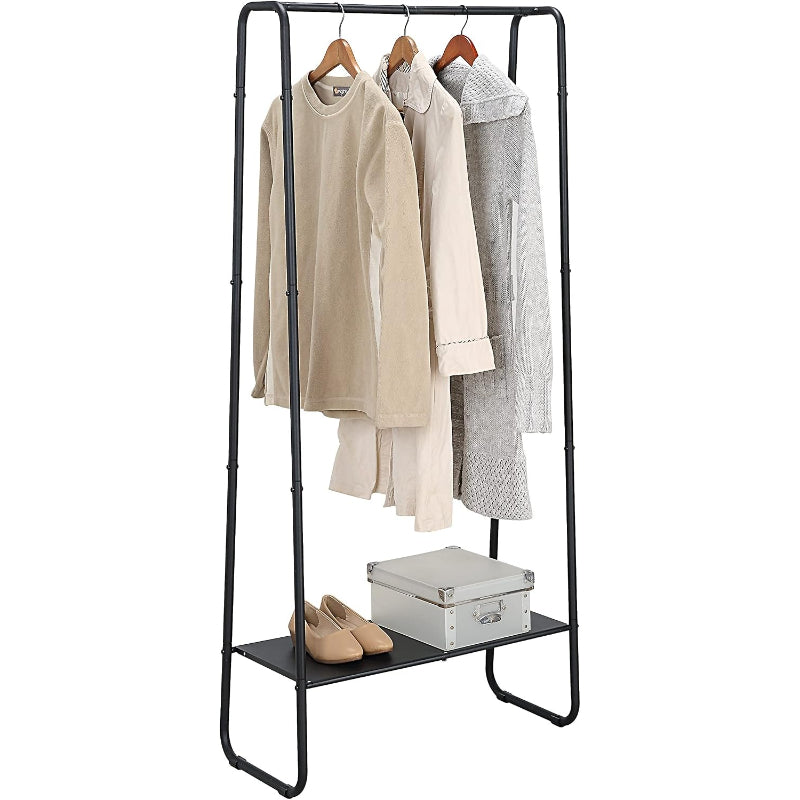 Freestanding Garment Rack, Black